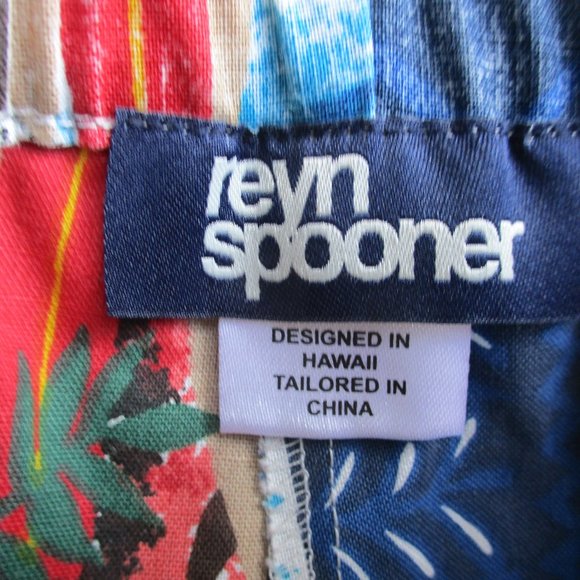 NWOT REYN SPOONER ~ GIRLS INFANT HAWAIIAN SHORTS ~ sz. 6-12 mo. ~ RUFFLE DETAIL - Picture 7 of 7